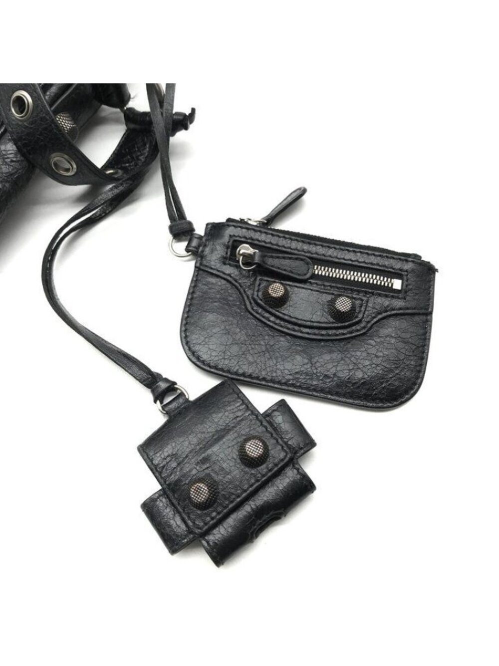 Balenciaga le Cagole Crossbody Shoulder Bag Black Purse - Picture 10 of 10